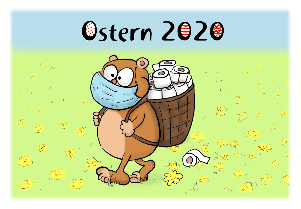 Ostern 2020 Hamstern Coronavirus
