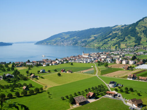 Arth am Zugersee mit dem Wohnmobil