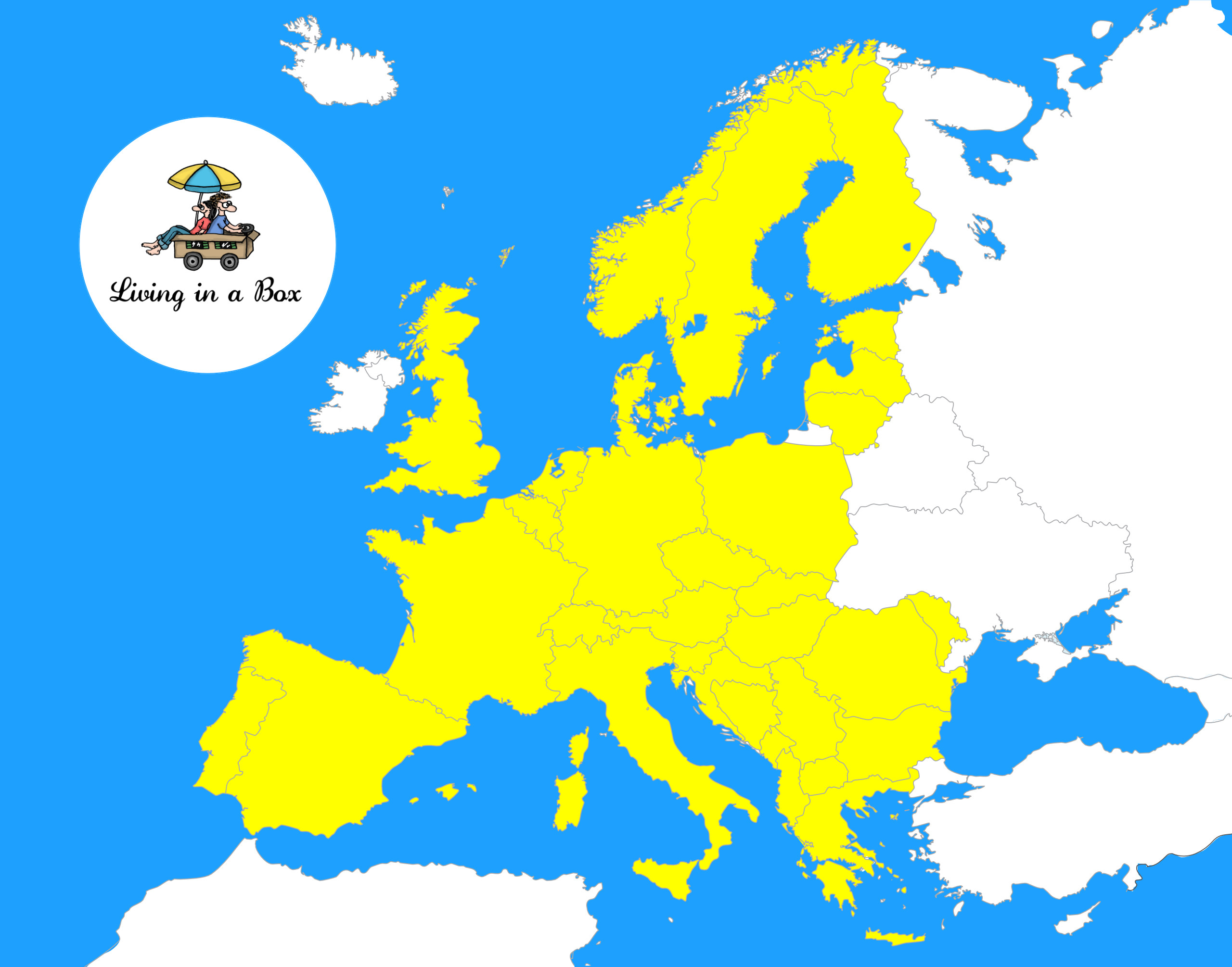 Alle Länder Europas mit dem Kastenwagen entdecken.