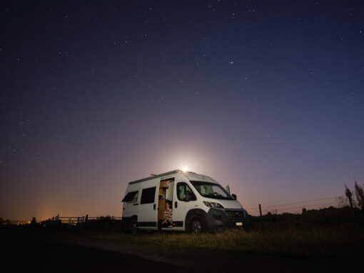 Nachtfotografie Wohnmobil