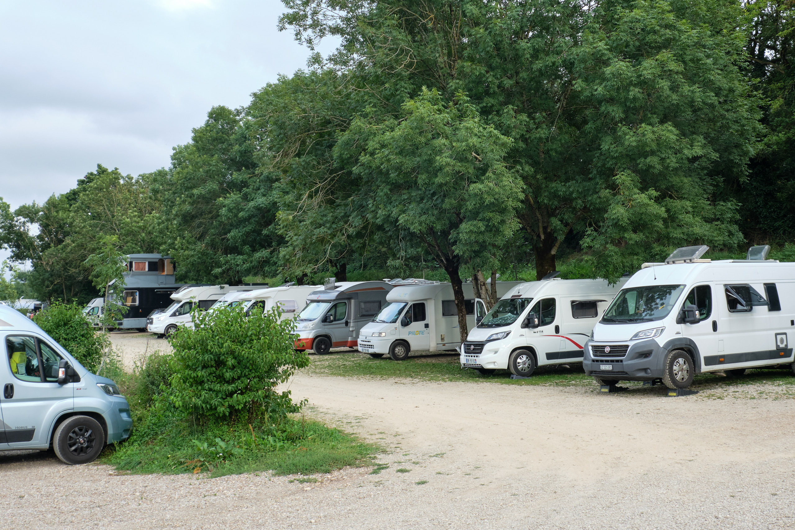 Wohnmobilstellplatz Südfrankreich