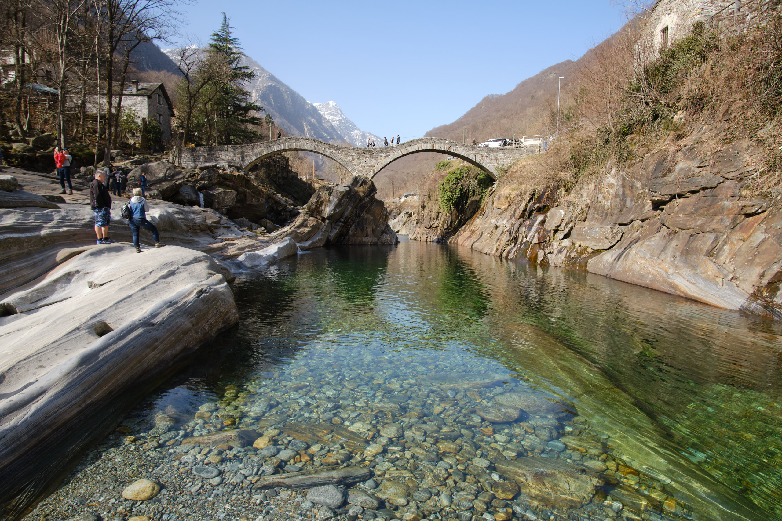 Mit dem Wohnmobil ins Verzasca Tal Tessin